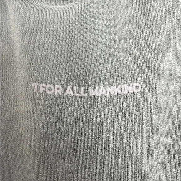 7 For All Mankind Gray Hoodie - Picture 9 of 10